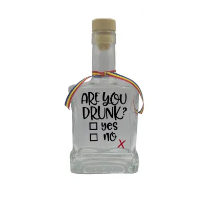 Are you drunk, sticla cu mesaj plata, 250 ml, model divgs179 01